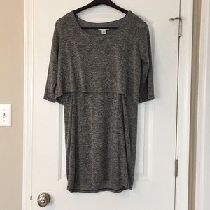 Mother Maternity Nursing Sweater Dress